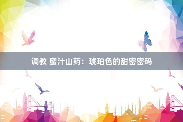 调教 蜜汁山药：琥珀色的甜密密码