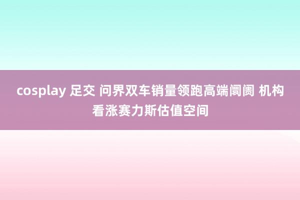 cosplay 足交 问界双车销量领跑高端阛阓 机构看涨赛力斯估值空间