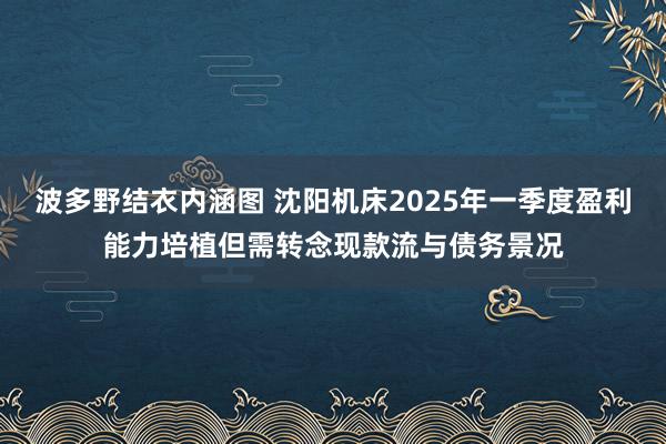 波多野结衣内涵图 沈阳机床2025年一季度盈利能力培植但需转念现款流与债务景况