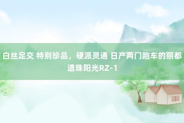 白丝足交 特别珍品，硬派灵通 日产两门跑车的丽都遗珠阳光RZ‑1